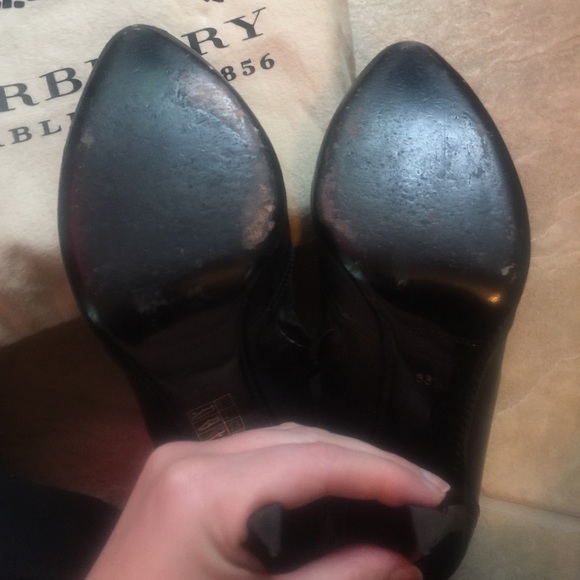 Beautiful Auth Burberry beaded ankle boots  38.5 - Picture 3 of 4